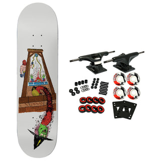 Deathwish Skateboard Complete Yuri Facchini Deathwitch Trials 8.125" x 31.5"