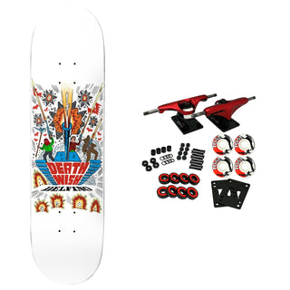 Deathwish Skateboard Complete Pedro Delfino Deathwitch Trials 8.38" x 31.875"