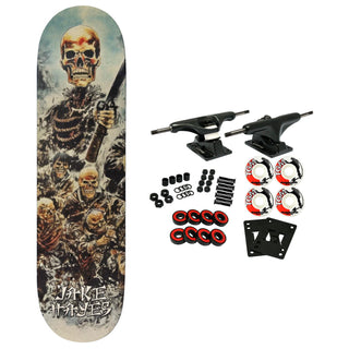 Deathwish Skateboard Complete Jake Hayes Skull 8.38" x 31.5"
