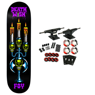 Deathwish Skateboard Complete Foy Forgotten Relics 8.0" x 31.35"