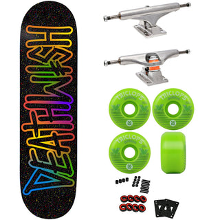 Deathwish Premium Skateboard with Indy Trucks and Triclops Wheels 8.625" Alley