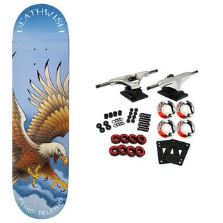 Deathwish Skateboard Complete Delfino Spirit Animal 8.5" x 32"