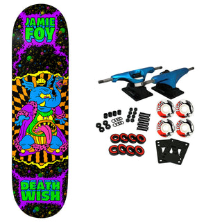 Deathwish Skateboard Complete Foy Lords of the Underworld 8.5"x 32"
