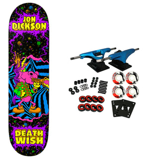 Deathwish Skateboard Complete Dickson Lords of the Underworld 8.3"x 32"