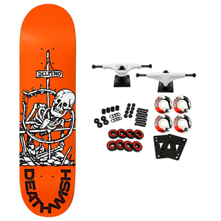 Deathwish Skateboard Complete Pedro Delfino Cross 8.25" x 31.5"