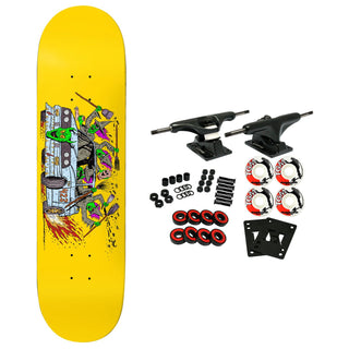 Deathwish Skateboard Complete Jake Hayes Deathwitch Trials 8.25" x 31.5"