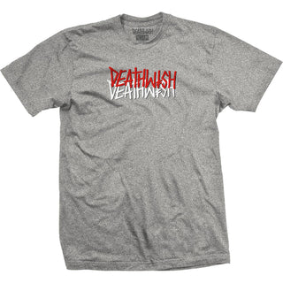 Deathwish Skateboards Shirt Offset Heather Grey