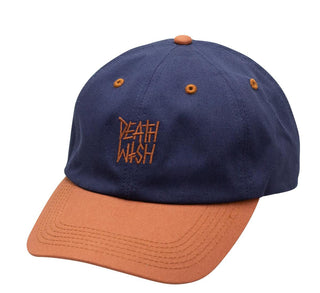 Deathwish Skateboard Hat Deathstack Navy/Brown