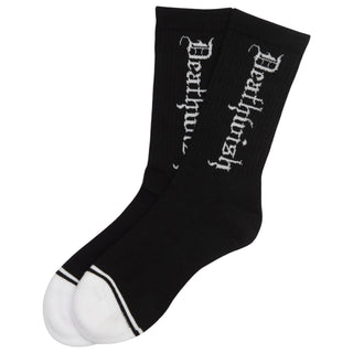 Deathwish Skateboards Socks Son Of Death Black