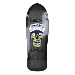 Dogtown Skateboard Deck Suicidal Skates Punk Skull Black 10.12" x 30.82" Old School
