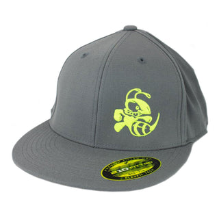 Discraft Disc Golf Hat Buzzz 210 Fitted Flexfit Grey/Neon Size L/XL