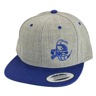Discraft Disc Golf Hat Buzzz Snapback Two Tone Heather Grey/Royal Blue