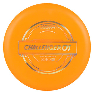 Discraft Disc Golf Putter Line Challenger OS Putter 2/3/0/3 Orange/Gold Holo 170-172g