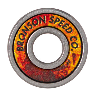 Spitfire Skateboard Wheels 56mm 99A F4 Radial with Bronson Pro G3 Bearings