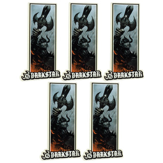 Darkstar Skateboards Sticker Conquest 3.5" x 6.5" 5-Pack
