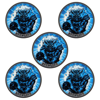 Darkstar Skateboards Sticker Punish 3" x 3" 5-Pack