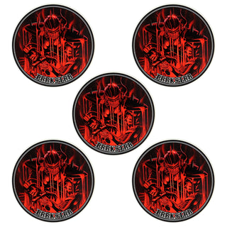 Darkstar Skateboards Sticker Master 3" x 3" 5-Pack