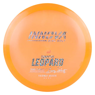 Innova Disc Golf Champion Leopard Fairway Driver 6/5/-2/1 Orange/Silver Scratch 167 grams