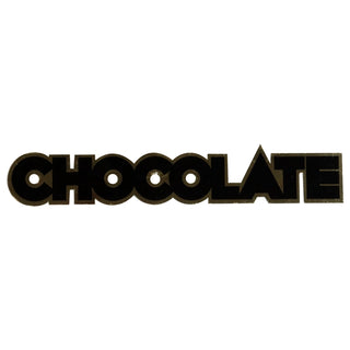 Chocolate Skateboard Stickers Logo 4-Pack