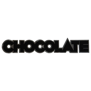 Chocolate Skateboard Stickers Logo 4-Pack