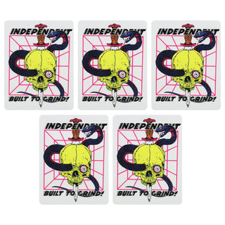 Independent Skateboard Trucks Sticker Sticker Relic Multi 4" 5-Pack