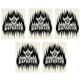Darkstar Skateboards Sticker Bold Drip 2" x 3" 5-Pack