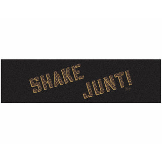 Shake Junt Skateboard Griptape Zion Wright Pro Grip 9" x 33" Black/Gold/Brown