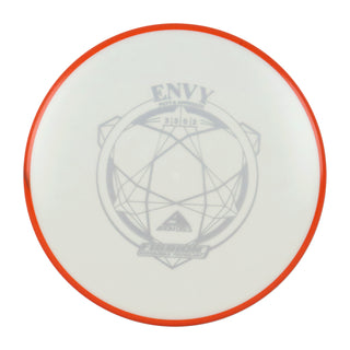 Axiom Disc Golf Fission Envy Putter 3/3/0/2 Hot White/Orange 154 grams