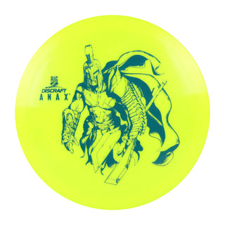 Discraft Disc Golf Paul McBeth Signature Big Z Anax Distance Driver 10/6/0/3 Yellow/Dark Blue 173-174g
