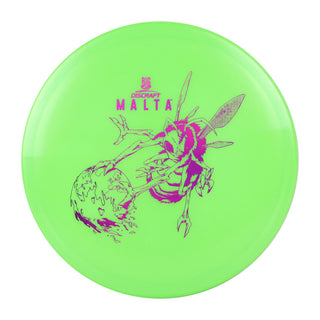 Discraft Disc Golf Paul McBeth Signature Big Z Malta Midrange 5/4/1/3 Neon Green/Magenta 173-174g