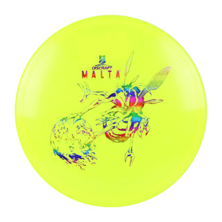 Discraft Disc Golf Paul McBeth Signature Big Z Malta Midrange 5/4/1/3 Yellow/Rainbow 173-174g