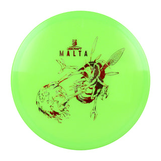 Discraft Disc Golf Paul McBeth Signature Big Z Malta Midrange 5/4/1/3 Green/Orange Camo 175-176g