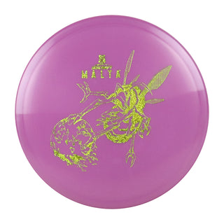 Discraft Disc Golf Paul McBeth Signature Big Z Malta Midrange 5/4/1/3 Purple/Gold Dots 175-176g