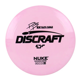 Discraft Disc Golf Paige Pierce Signature ESP Nuke Driver 13/5/-1/3 Pink/Black 173-174g