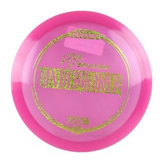 Discraft Disc Golf Paige Pierce Signature Z Undertaker Driver 9/5/-1/2 Pink/Gold Dots 173-174g