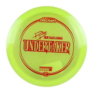 Discraft Disc Golf Paige Pierce Signature Z Undertaker Driver 9/5/-1/2 Neon/Red 173-174g