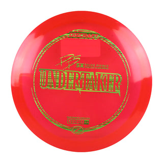 Discraft Disc Golf Paige Pierce Signature Z Undertaker Driver 9/5/-1/2 Red/Green Lines 173-174g