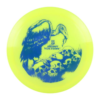 Discraft Disc Golf Big Z Vulture Driver 10/5/0/2 Yellow/Navy 173-174g