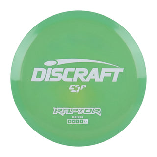 Discraft Disc Golf ESP Raptor Distance Driver 9/4/0/3 Dark Green/White 173-174g