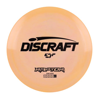 Discraft Disc Golf ESP Raptor Distance Driver 9/4/0/3 Pastel Orange/Black 173-174g