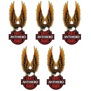 Anti Hero Skateboard Sticker Nothings Free Ramp Sticker large  5" x 10.5" 5-Pack