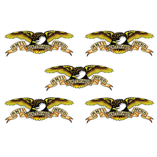 Anti Hero Skateboard Sticker Eagle Medium Board Sticker 3.5" x 8" 5-Pack