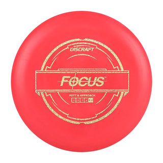 Discraft Disc Golf Putter Line Focus 2/2/-1/2 Red/Gold Dots 173-174g