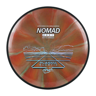 MVP Disc Golf Putter Plasma Nomad Peach Swirl 168 grams