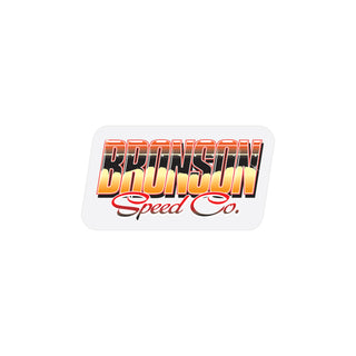 Bronson Bearings Mylar Skateboard Stickers Cant Be Beat Multi 3.5" x 1.9" 5-Pack