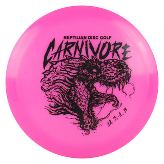 Reptilian Disc Golf Armor Carnivore Distance Driver 12/5/-2/2 Pink/Black 171 grams