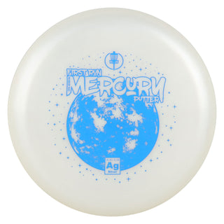 ITC Disc Golf Silver Mercury Putter 2/3/-1/0 Silver/Blue 175 grams