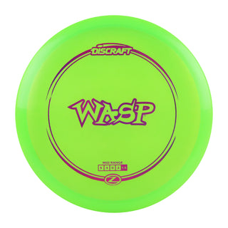 Discraft Disc Golf Z Line Wasp Midrange Disc 5/3/0/2 Green/Magenta 177-180g