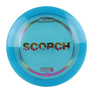 Discraft Disc Golf Z Line Scorch Distance Driver 11/6/-2/2 Blue/Gold Gradient 173-174g
