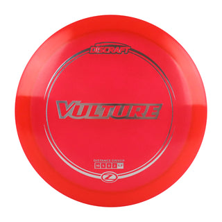 Discraft Disc Golf Z Line Vulture Distance Driver 10/5/0/2 Red/Silver 175-176g